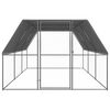 vidaXL Jaula gallinero de acero galvanizado 3x6x2 m