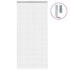 vidaXL Mosquitera de cadena para puerta aluminio 100x226 cm