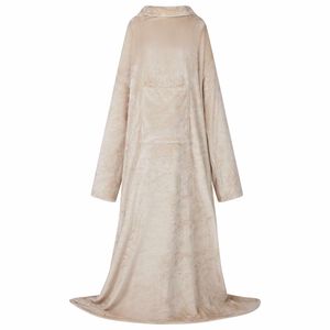 vidaXL Sudadera manta Beige Tama&ntilde;o F Franela