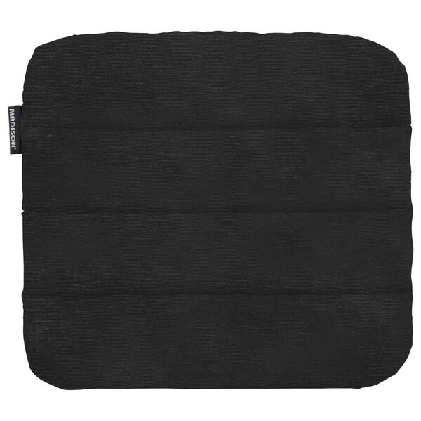 Madison Coj&iacute;n para silla de comedor Panama negro 40x40 cm