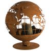 Esschert Design Brasero con forma de globo terr&aacute;queo