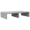 vidaXL Soporte de pantalla madera ingenier&iacute;a gris hormig&oacute;n 50x27x10 cm