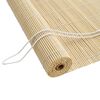vidaXL Estor enrollable Natural 90 x 160 cm Bamb&uacute;
