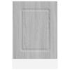 vidaXL Panel para lavavajillas&nbsp;Kalmar&nbsp;gris sonoma 45x1,5x67 cm