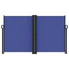 vidaXL Toldo lateral retr&aacute;ctil azul 140x1200 cm