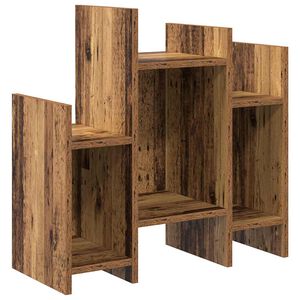 vidaXL Armario auxiliar Madera vieja 60 x 26 x 60 cm