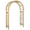 vidaXL Arco de celos&iacute;a de madera de pino verde impregnada