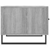 vidaXL Mesa de centro madera contrachapada gris Sonoma 50x50x40 cm