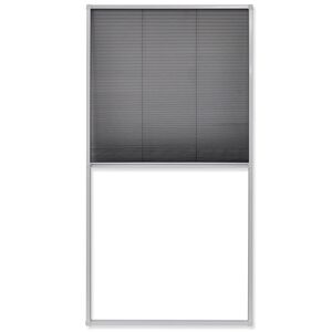 vidaXL Mosquitera plisada para ventana 80 x 160 cm