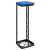 vidaXL Soportes para bolsas de basura 2 uds PP negro y azul 120 L