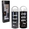Home&Styling Conjunto de accesorios para chimenea metal negro
