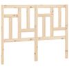 vidaXL Cabecero de cama madera maciza de pino 145,5x4x100 cm