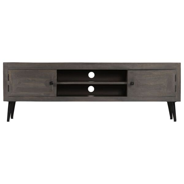 vidaXL Mueble para TV de madera maciza de mango 140x30x45 cm
