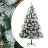 vidaXL &Aacute;rbol de Navidad artificial con pi&ntilde;as y bayas 240 cm