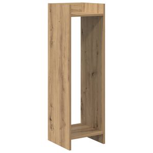 vidaXL Soporte de plantas Roble artisan 30 x 30 x 100 cm