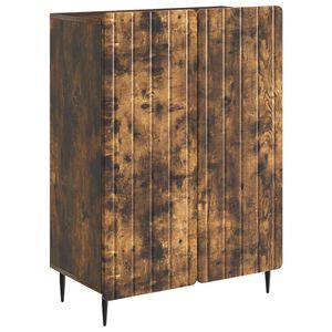 vidaXL Aparador Roble Ahumado 66 x 34,5 x 92 cm Madera de Ingenier&iacute;a