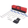vidaXL Set reparaci&oacute;n de abolladuras sin pintura acero inox 16 piezas