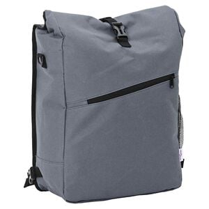 vidaXL Bolsa de bicicleta Gris 33 x 16 x 60 cm Poli&eacute;ster
