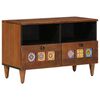 vidaXL Mesa de Caf&eacute; Marr&oacute;n 80 x 54 x 40 cm Madera de mango maciza