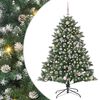 vidaXL &Aacute;rbol de Navidad artificial Verde 150 cm PVC, Pl&aacute;stico y Acero