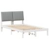 vidaXL Estructura de cama 120 x 190 cm Madera de pino macizo