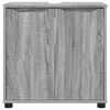 vidaXL Armario para lavabo de ba&ntilde;o Manual Gris Sonoma 60 x 30 x 60 cm