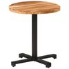 vidaXL Mesa de bistr&oacute; redonda madera maciza de mango &Oslash;70x75 cm
