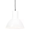 vidaXL Lámpara colgante redonda 25 W blanca 28,5 cm E27