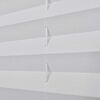 vidaXL Persiana plisada blanca 80x100 cm
