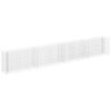 vidaXL Arriate de gaviones de acero galvanizado 360x30x60 cm