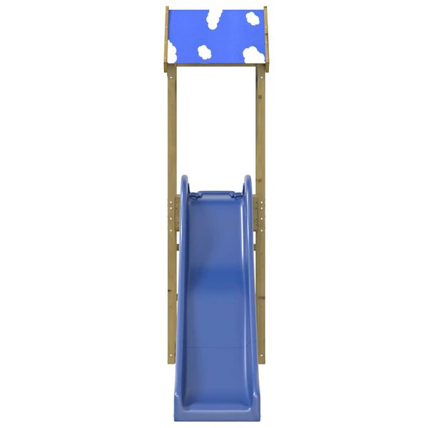 vidaXL Parque infantil de exterior madera de pino impregnada