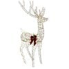 vidaXL Reno Navide&ntilde;o 3D LOVIISA 560 LED Blanco C&aacute;lido 96 x 40 x 180 cm