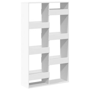 vidaXL Estanter&iacute;a de madera de ingenier&iacute;a blanca 100x33x175 cm