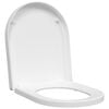 vidaXL Asiento de WC Ajustable 48 x 36,5 x 4,5 cm Polipropileno