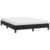 vidaXL Estructura de cama sin colchón terciopelo negro 140x190 cm