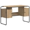 vidaXL Escritorio con almacenamiento Roble artisan