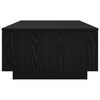 vidaXL Mesa de Caf&eacute; Roble Negro 95 x 55 x 31 cm Madera de ingenier&iacute;a