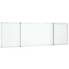 vidaXL Pizarra magn&eacute;tica plegable aluminio 200x60x1,7 cm