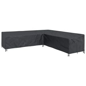 vidaXL Funda para muebles 300 x 300 x 80 cm Tela Oxford 210D Forma L