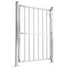vidaXL Puerta de jard&iacute;n 100x120 cm de acero inoxidable