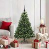 vidaXL &Aacute;rbol de Navidad artificial con 150 LED Verde 120 cm PE y PVC