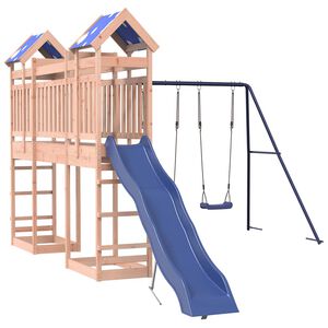 vidaXL Parque infantil de exterior madera maciza Douglas3156935