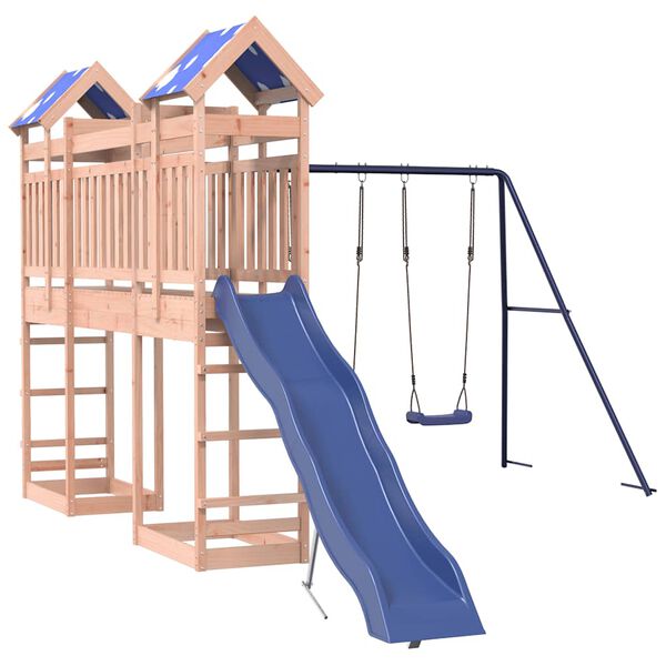 vidaXL Parque infantil de exterior madera maciza Douglas3156935
