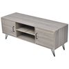 vidaXL Mueble para TV gris 120x40x45 cm