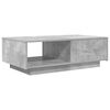 vidaXL Mesa de Caf&eacute; Gris Concreto 95 x 55 x 31 cm Madera de ingenier&iacute;a