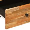 vidaXL Armario de Noche con caj&oacute;n 2 pcs Marr&oacute;n 40 x 33 x 46 cm
