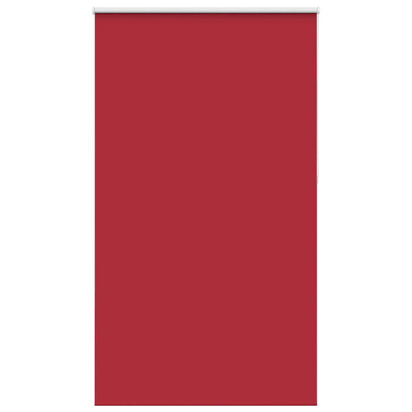 vidaXL Estor Enrollable Opaco Rojo 125x210 cm Tela Ancho 121,6 cm