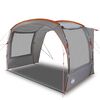 vidaXL Tienda de campa&ntilde;a para coche impermeable gris y naranja