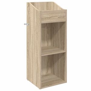 vidaXL Mueble para discos de vinilo Roble Sonoma 36 x 36 x 95,5 cm