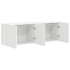 vidaXL Mueble de TV Montado en la Pared 2 pcs 59,5 x 31 x 40 cm